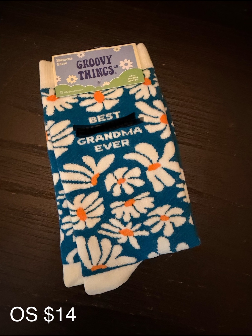 Groovy socks Best Eff Grandma ever socks OS